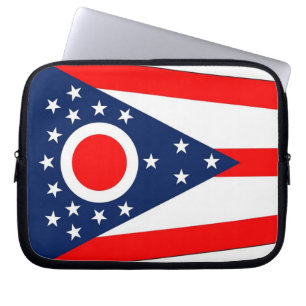 Ohio Statlig flagga Laptop sleeve