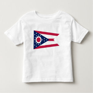 Ohio Statlig flagga T Shirt