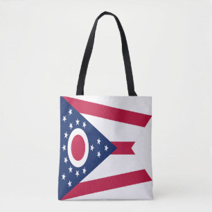 Ohio Statlig flagga Tygkasse
