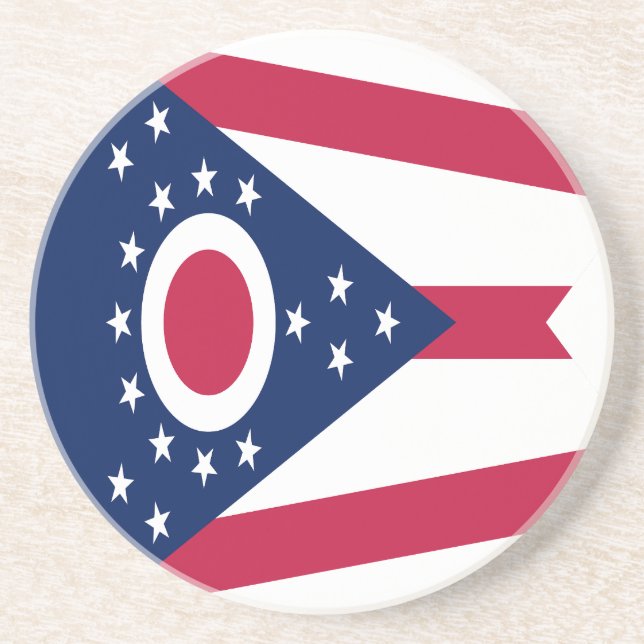Ohio Statlig flagga Underlägg (Framsidan)