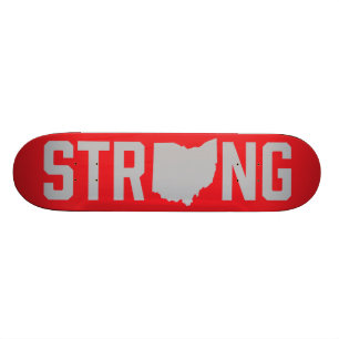 Ohio statlig stark BuckeyesSkateboard Old School Skateboard Bräda 21,6 Cm