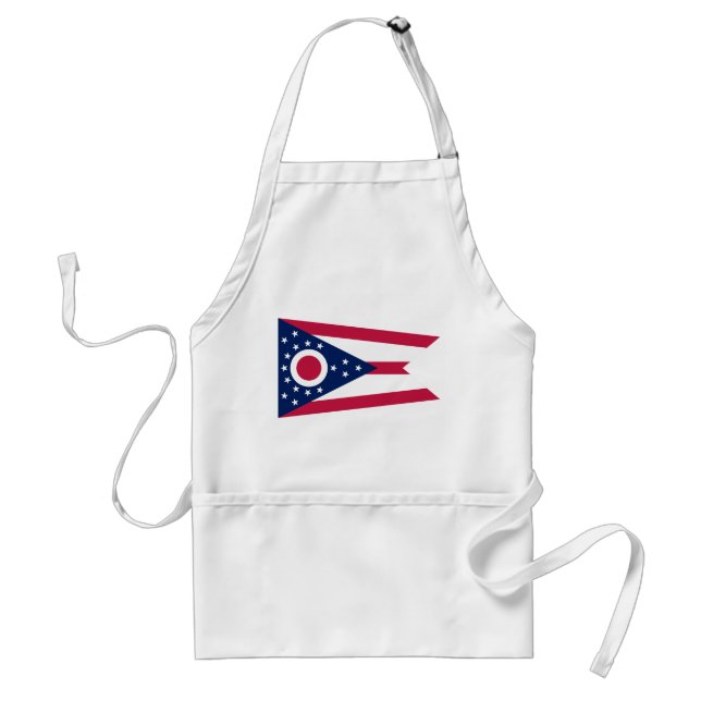 Ohio statsflagga förkläde (Framsidan)