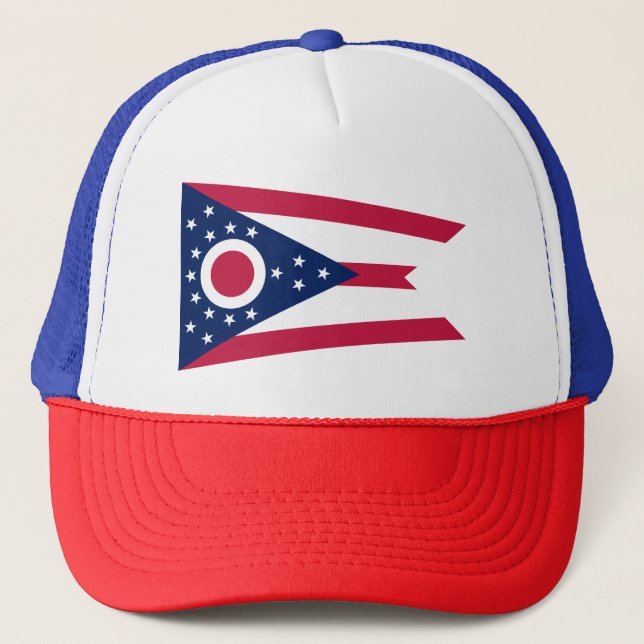 Ohio statsflagga keps (Framsida)