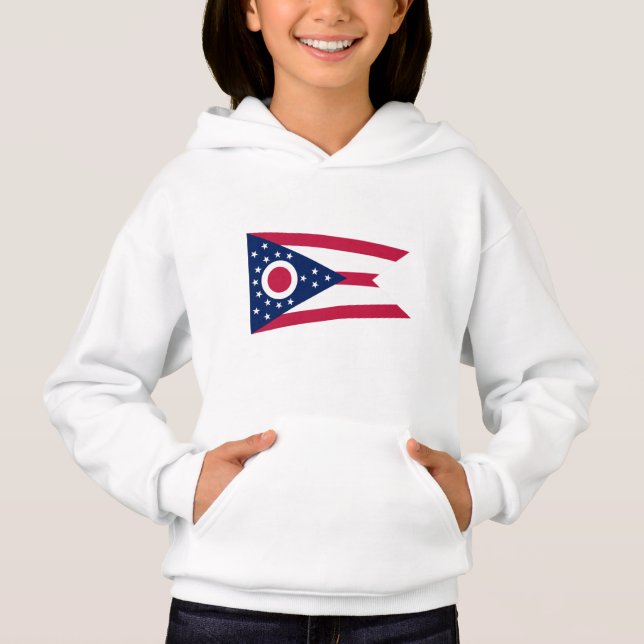 Ohio statsflagga t shirt (Framsida)