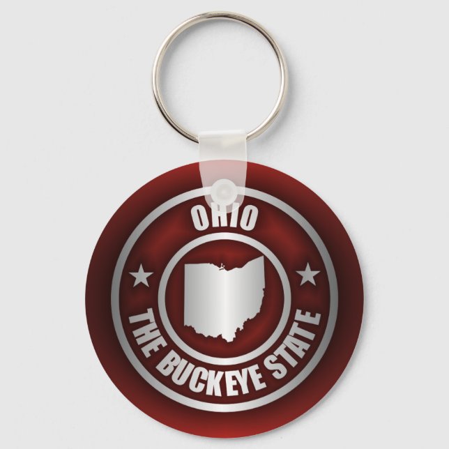 Ohio Steel (Red) Nyckelring (Framsida)