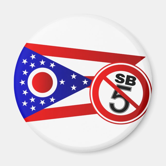 Ohio Stop SB5 Magnet (Framsidan)