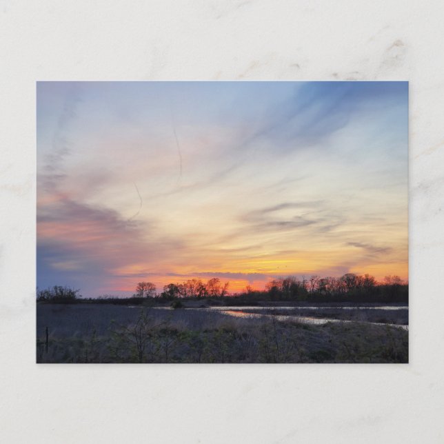 Ohio Sunset Vykort (Framsida)