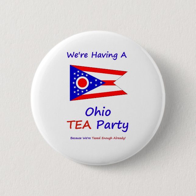 Ohio TEAparty - vi ar beskattade nog redan! Knapp (Framsida)
