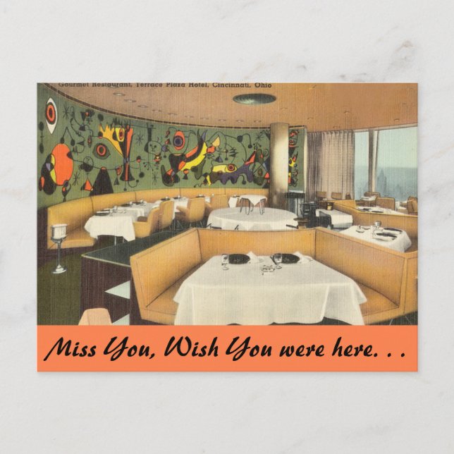 Ohio, Terrace Plaza Hotel, Cincinnati Vykort (Framsida)