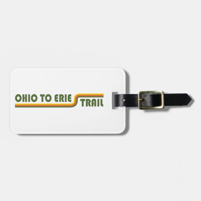Ohio to Erie Trail Bagagebricka (Horisontell Framsida)