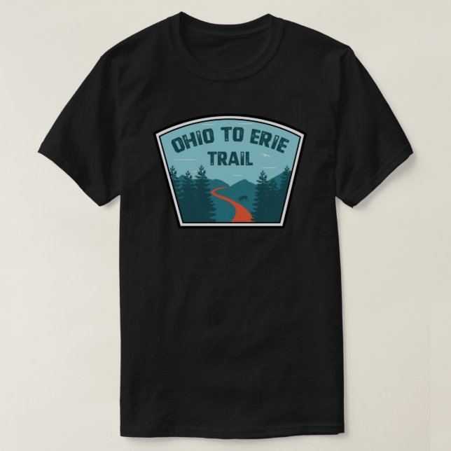 Ohio To Erie Trail Sticker.png T Shirt (Design framsida)