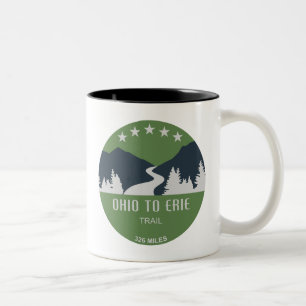 Ohio to Erie Trail Två-Tonad Mugg