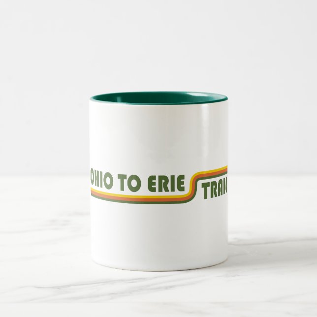 Ohio to Erie Trail Två-Tonad Mugg (Center)