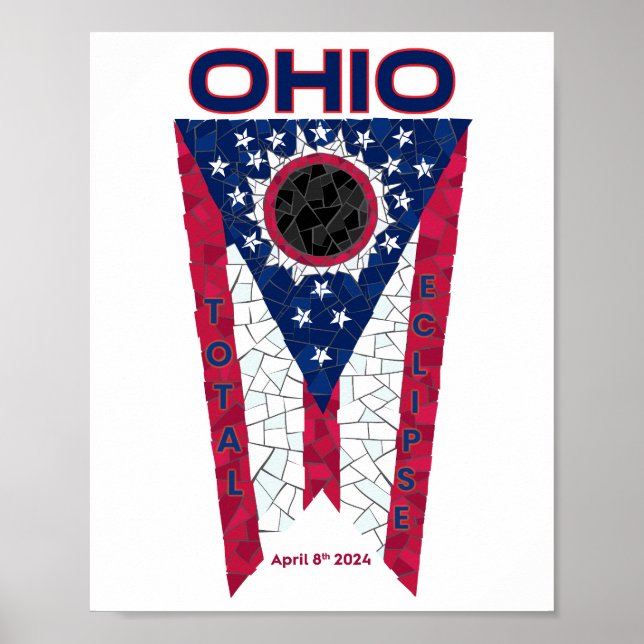 Ohio Total Eclipse Poster (Framsidan)