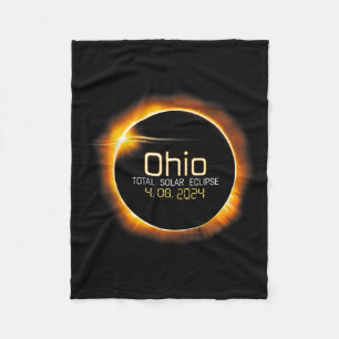 Ohio Totality Total Solar Eclipse April 8 2024 Fleecefilt