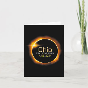 Ohio Totality Total Solar Eclipse April 8 2024 Kort