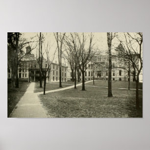 Ohio Universiteten: College Grönt 1915 Poster