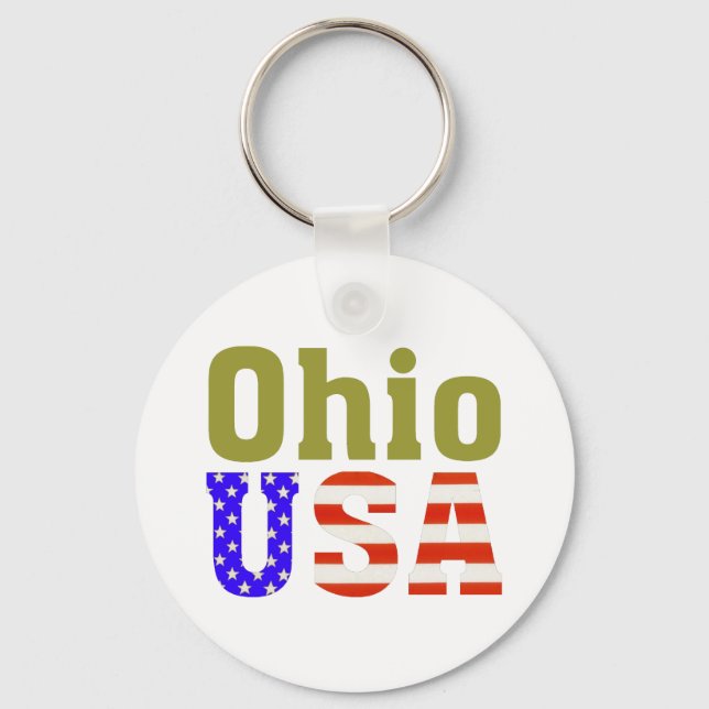 Ohio USA! Nyckelring (Framsida)