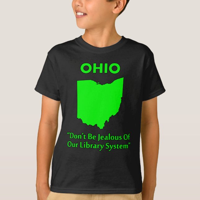 Ohio - Var inte avsevärd mot vårt bibliotekssystem Tee (Framsida)