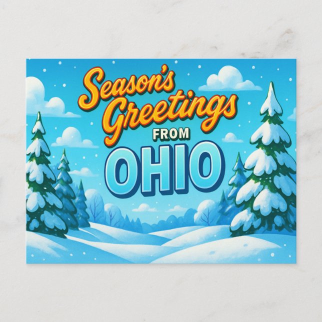 OHIO Vykort (Framsida)