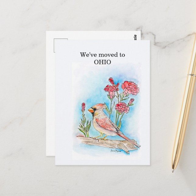 Ohio Vykort (Fram/Back In Situ)