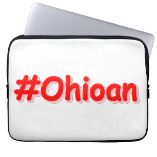 "#Ohioan " Cute Design. Köp nu Laptop Fodral