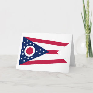 Ohioflagga, Flagga Ohio Kort