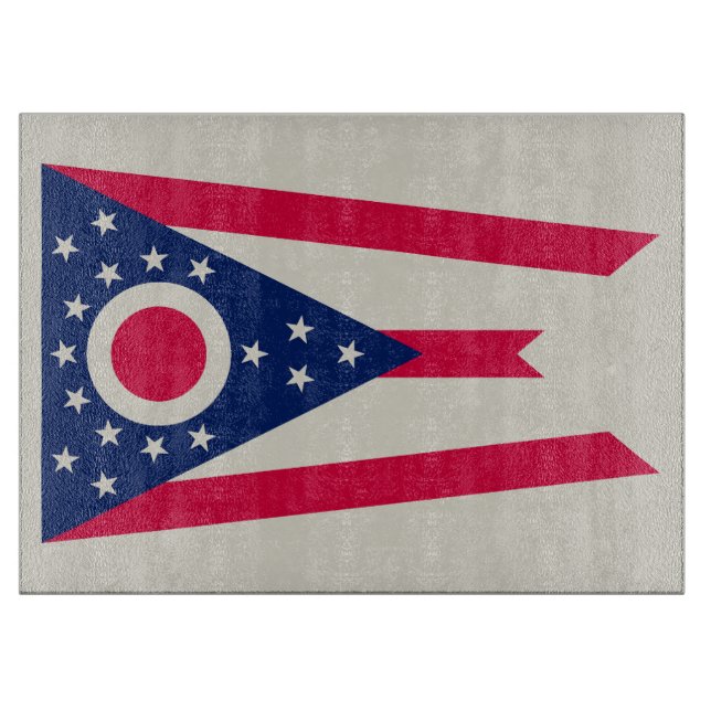Ohioflaggan: Buckeye State-banner (Framsidan)
