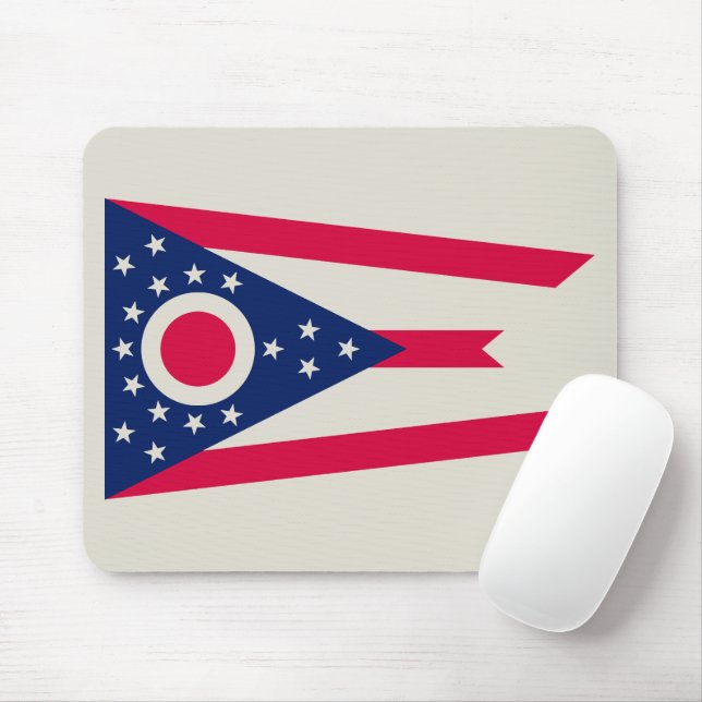 Ohioflaggan: Buckeye State-banner Musmatta (Med mus)