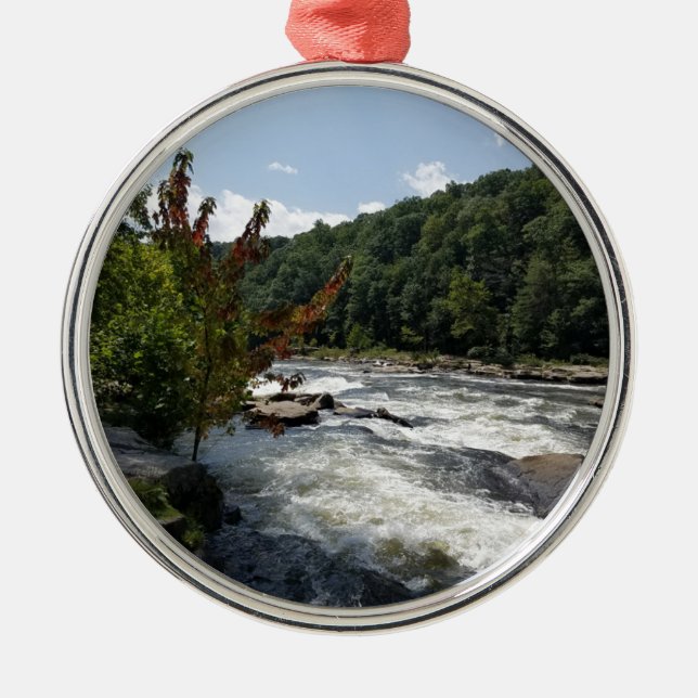 Ohiopyle delstatspark julgransprydnad metall (Framsidan)