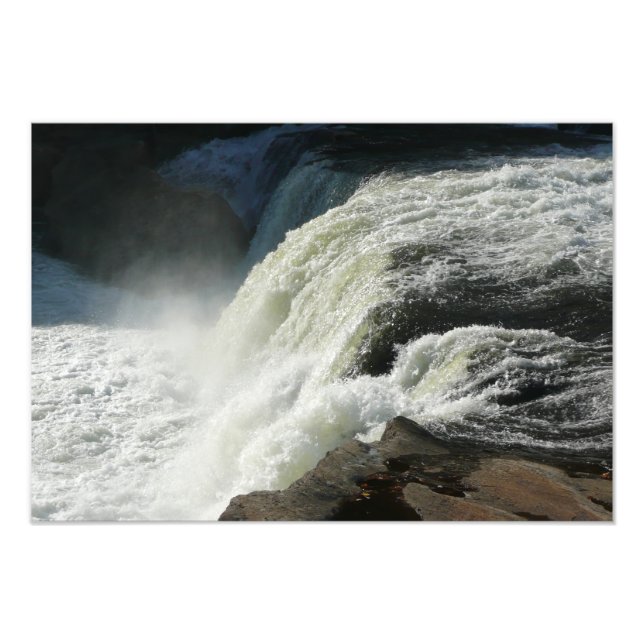 Ohiopyle Falls i Pennsylvania Fototryck (Framsidan)