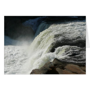Ohiopyle Falls i Pennsylvania Hälsningskort
