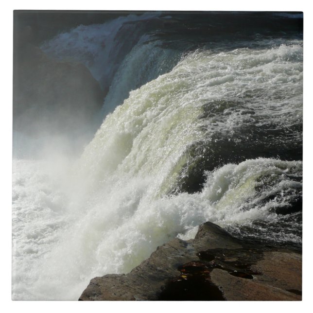 Ohiopyle Falls i Pennsylvania Kakelplatta (Framsidan)