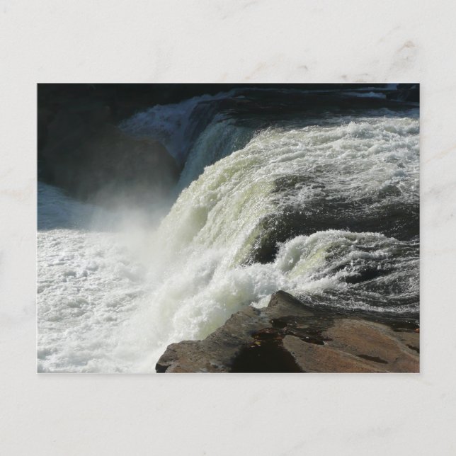 Ohiopyle Falls i Pennsylvania Vykort (Framsida)