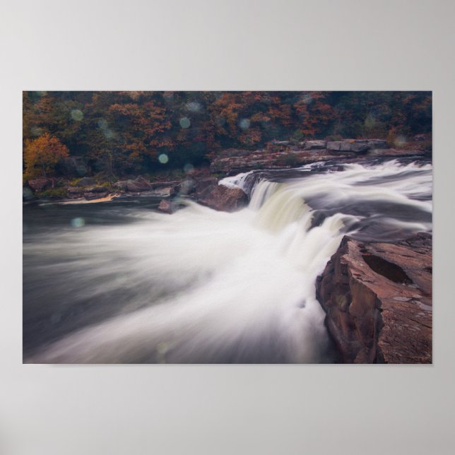 Ohiopyle Falls, Pennsylvania Poster (Framsidan)
