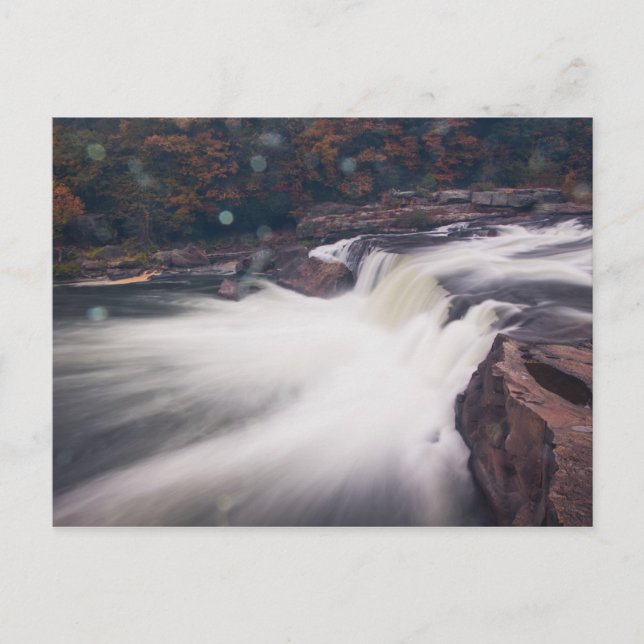 Ohiopyle Falls, Pennsylvania Vykort (Framsida)
