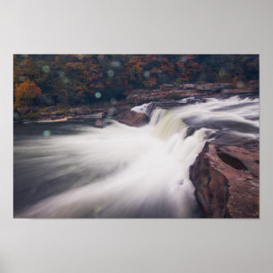 Ohiopyle nedgångar, Pennsylvania Poster
