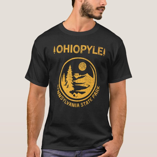 Ohiopyle Pennsylvania State Park T Shirt (Framsida)