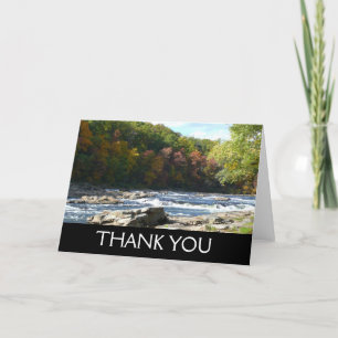 Ohiopyle River Rapids in Fall Pennsylvania Autumn Tack Kort