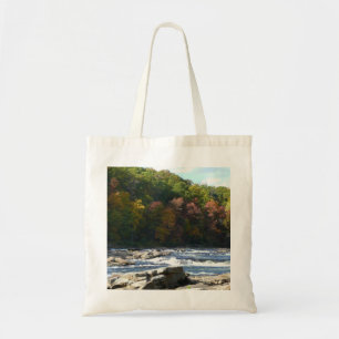 Ohiopyle River Rapids in Fall Pennsylvania Autumn Tygkasse