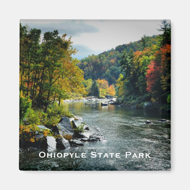 Ohiopyle State Park Magnet (Framsidan)