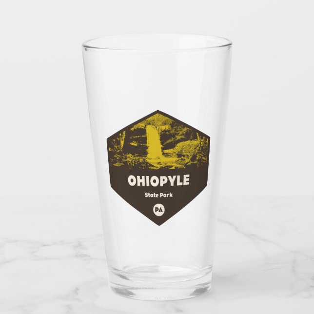 Ohiopyle State Park Pennsylvania Glaskopp (Framsida)