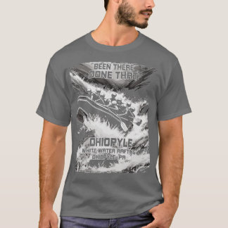 Ohiopyle White Vatten Raiting River Rapids Pennsyl T Shirt