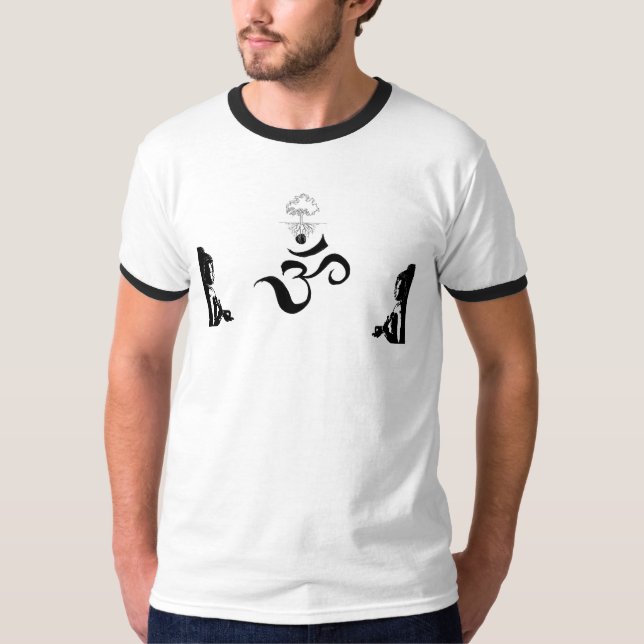 ohm, buddha1, buddha2, Capture9 T-shirt (Framsida)