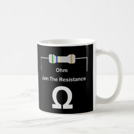OHM Går med motståndet Kaffemugg
