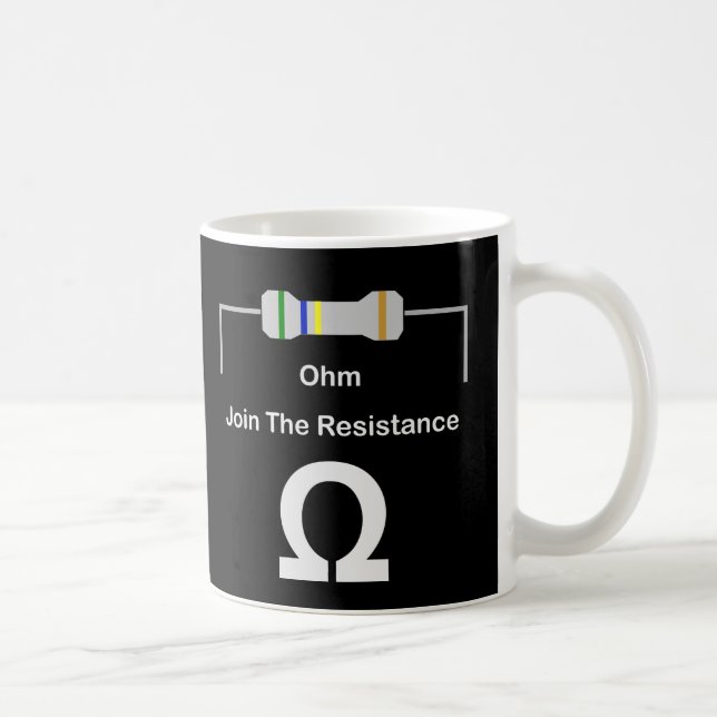 OHM Går med motståndet Kaffemugg (Höger)