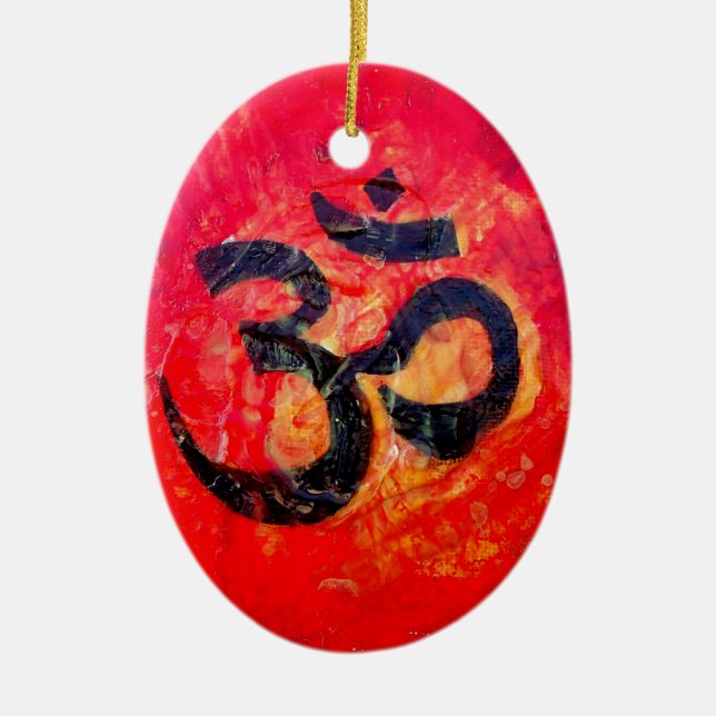 Ohm Julgransprydnad Keramik (Framsidan)