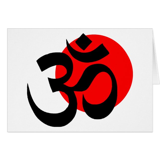 Ohm-kort Hälsningskort (Framsidan Horizontal)