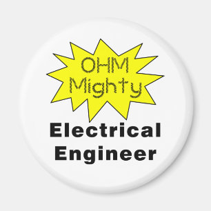 Ohm Mighty Electrical Ingenjör Magnet