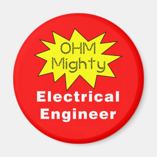Ohm Mighty Electrical Ingenjör Magnet